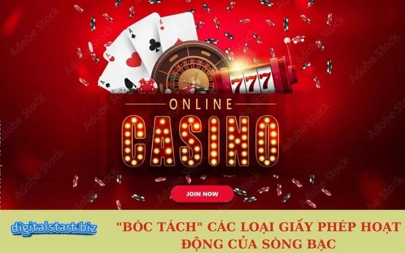 Bóc Tách Các Loại Giấy Phép Hoạt Động Của Sòng Bạc