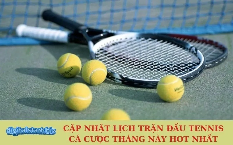 Cập Nhật Lịch Trận Đấu Tennis Cá Cược Tháng Này Hot Nhất