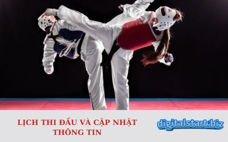Lịch thi đấu và cập nhật thông tin
