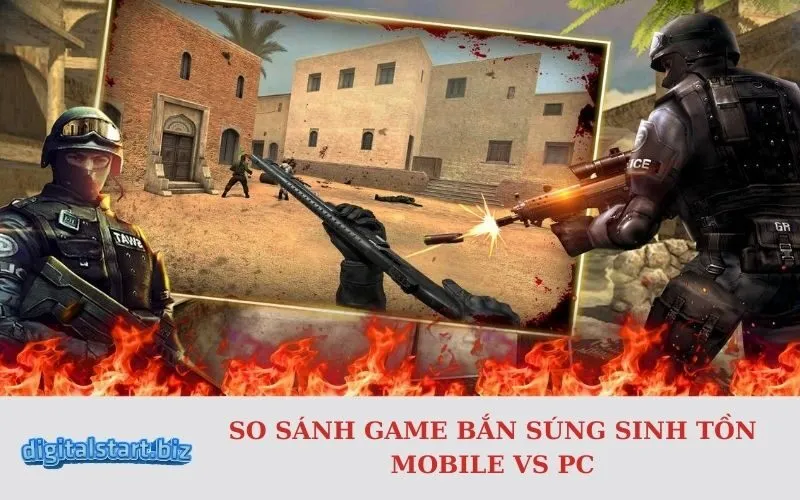 So Sánh Game Bắn Súng Sinh Tồn Mobile vs PC