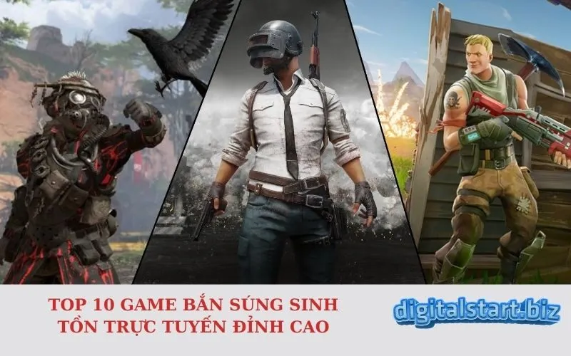 Top 10 Game Bắn Súng Sinh Tồn Trực Tuyến Đỉnh Cao