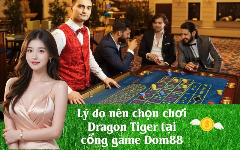 Lý do nên chọn chơi Dragon Tiger tại cổng game Dom88